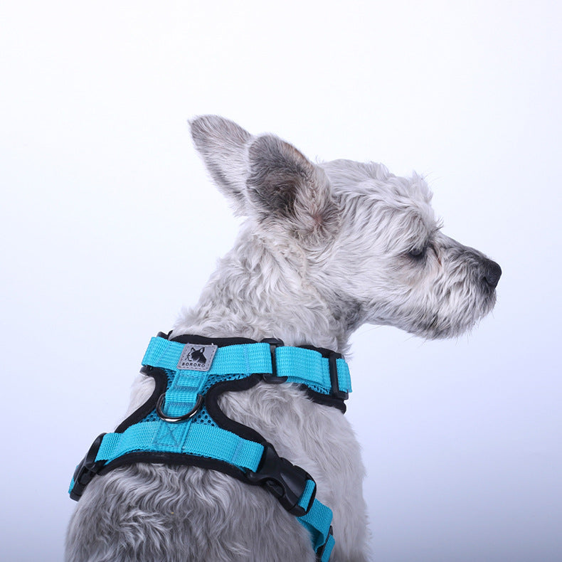 Pet Chest Mesh I-shaped Reflective Harness - Waive Savy Pets