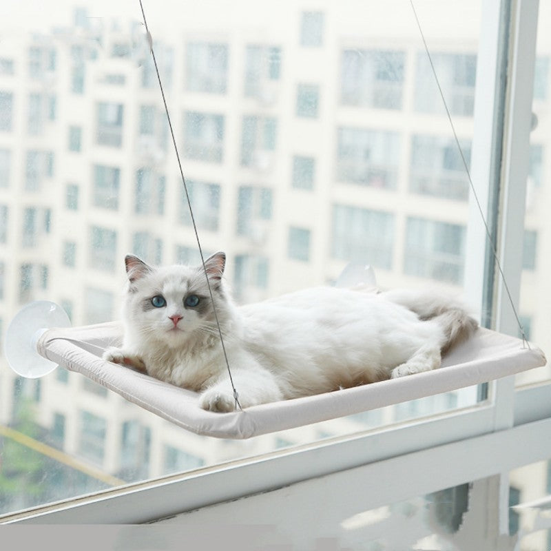 Pet Litter Sucker Hanging Window Hammock - Waive Savy Pets