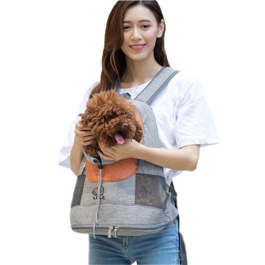 Portable Breathable Dog Cat Backpack - Waive Savy Pets