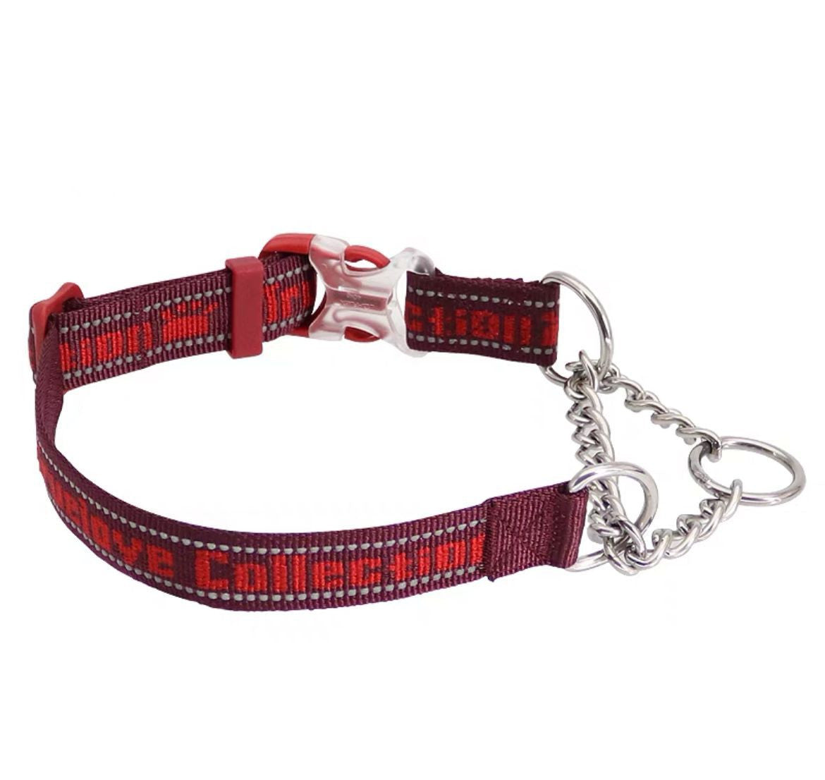 Explosion-proof Reflective Pet Chain Collar - Waive Savy Pets