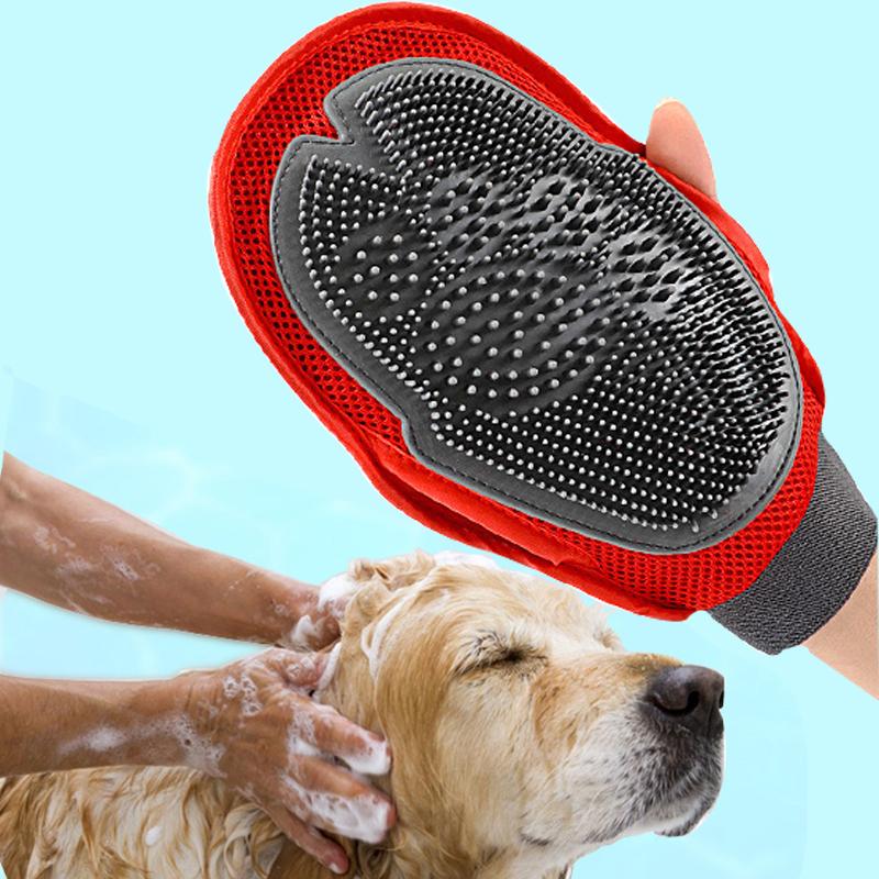 Dog Fur Grooming Massage Glove - Waive Savy Pets