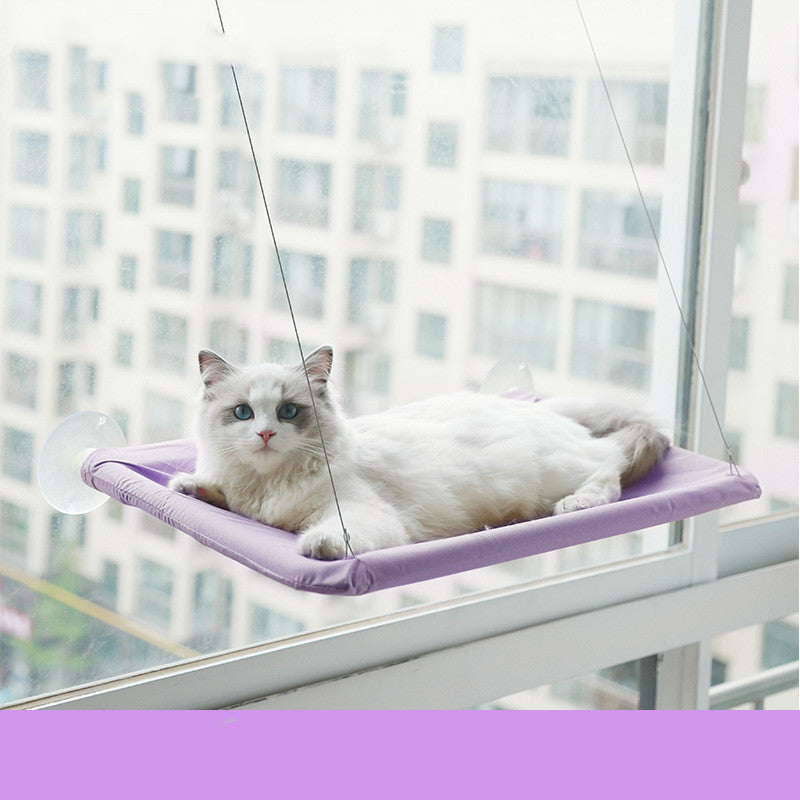 Pet Litter Sucker Hanging Window Hammock - Waive Savy Pets