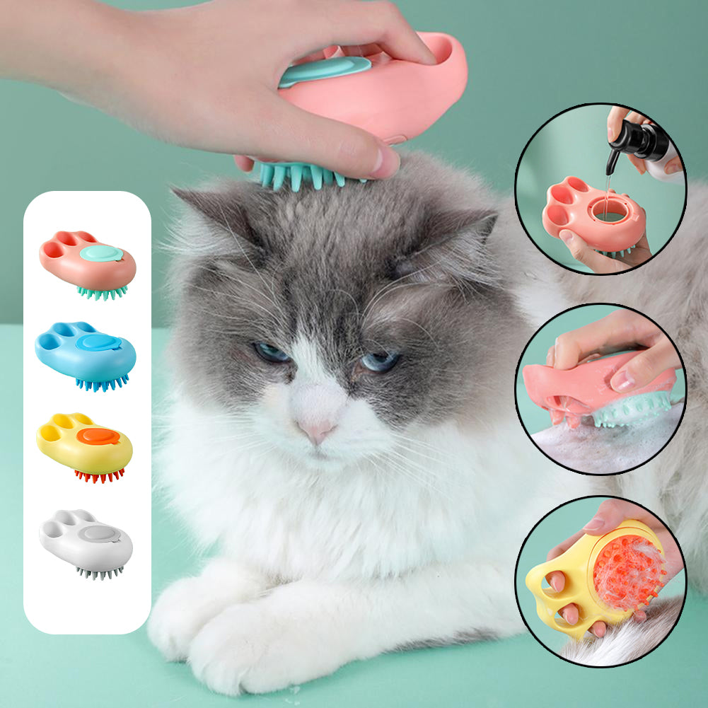 Durable Cat Paw Bath Brush - Waive Savy Pets