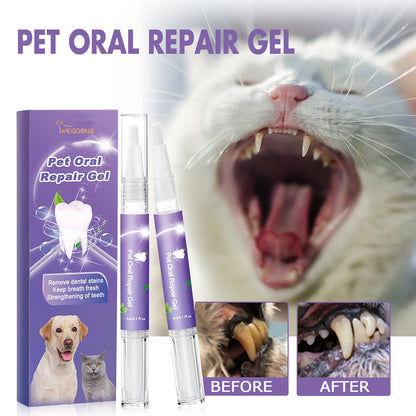 Pet Oral Repair Gel Care Cleaner - Waive Savy Pets