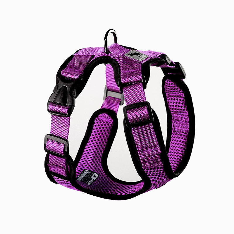 Pet Chest Mesh I-shaped Reflective Harness - Waive Savy Pets