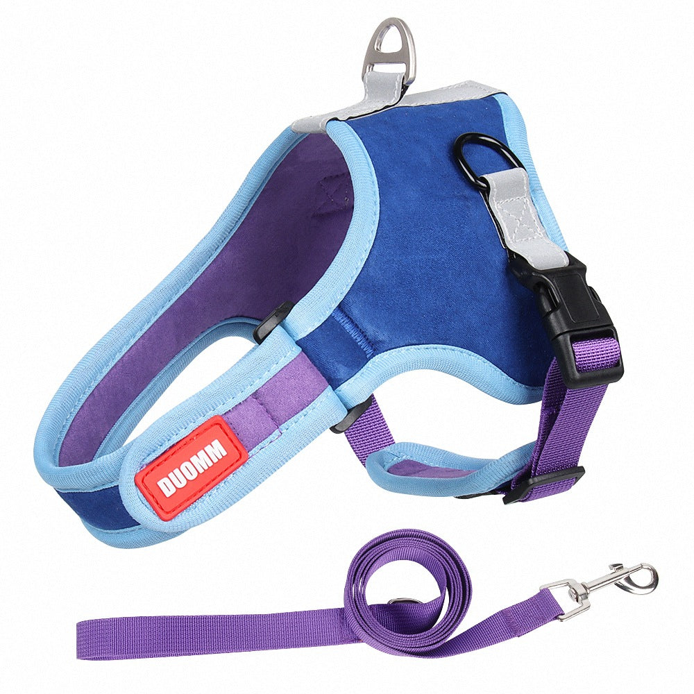 Suede Dog Harness - Waive Savy Pets