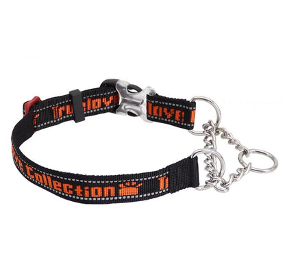 Explosion-proof Reflective Pet Chain Collar - Waive Savy Pets