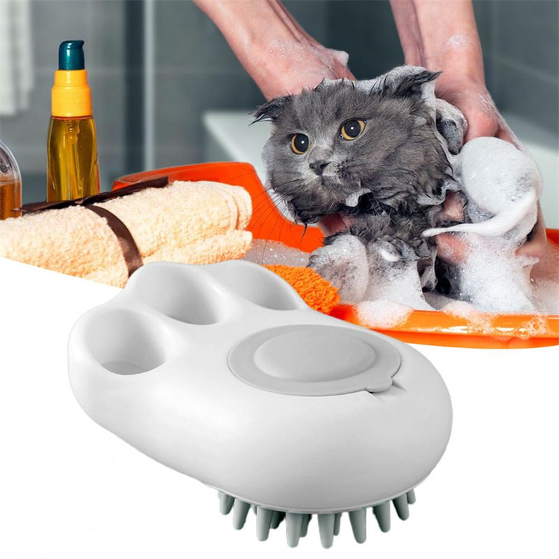 Durable Cat Paw Bath Brush - Waive Savy Pets