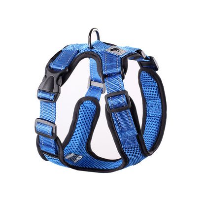 Pet Chest Mesh I-shaped Reflective Harness - Waive Savy Pets