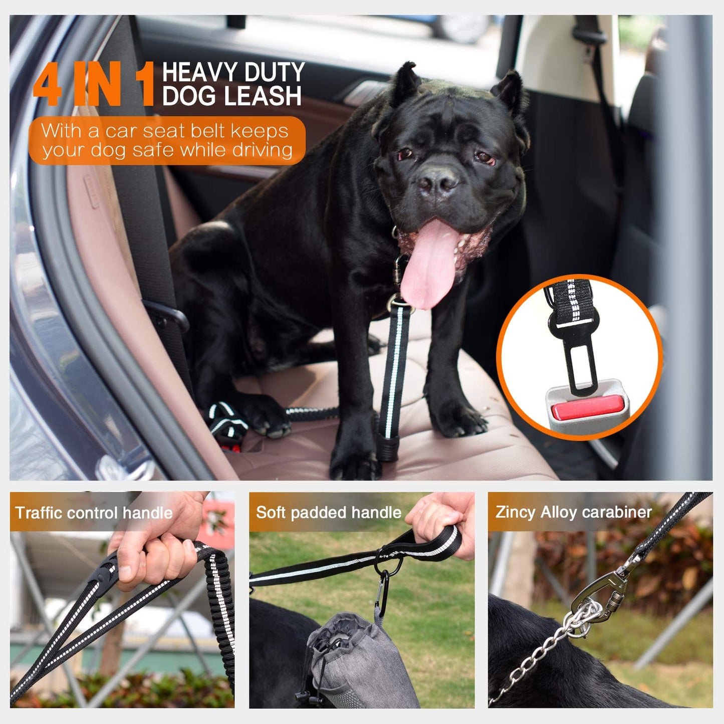 Going Out Explosion-proof Rush Dog Leash - Waive Savy Pets