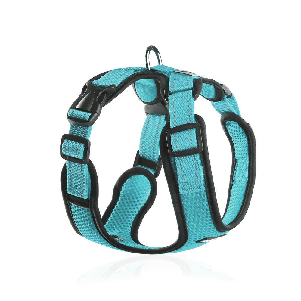 Pet Chest Mesh I-shaped Reflective Harness - Waive Savy Pets