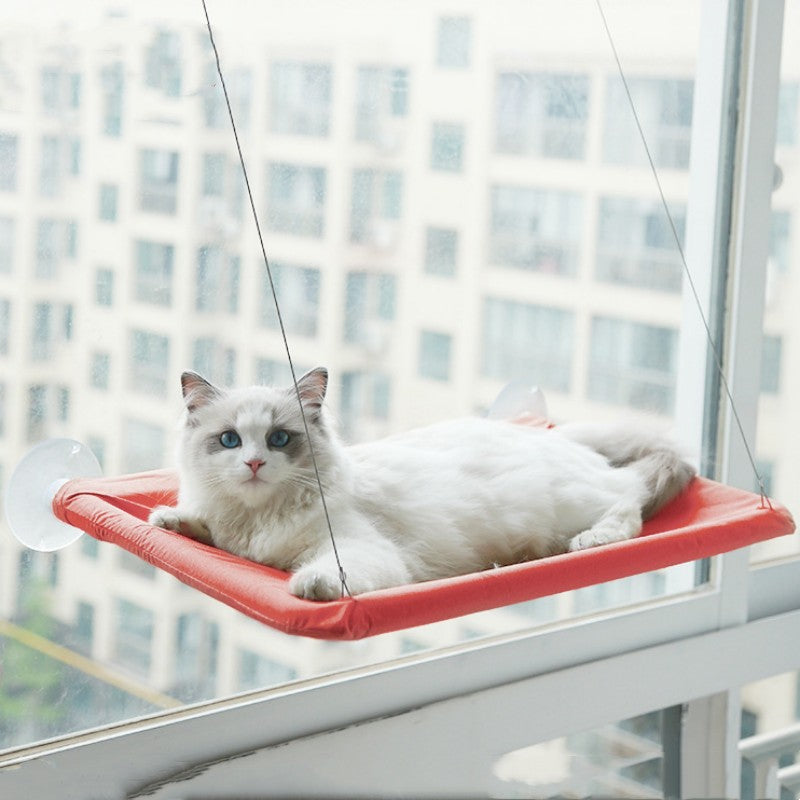 Pet Litter Sucker Hanging Window Hammock - Waive Savy Pets