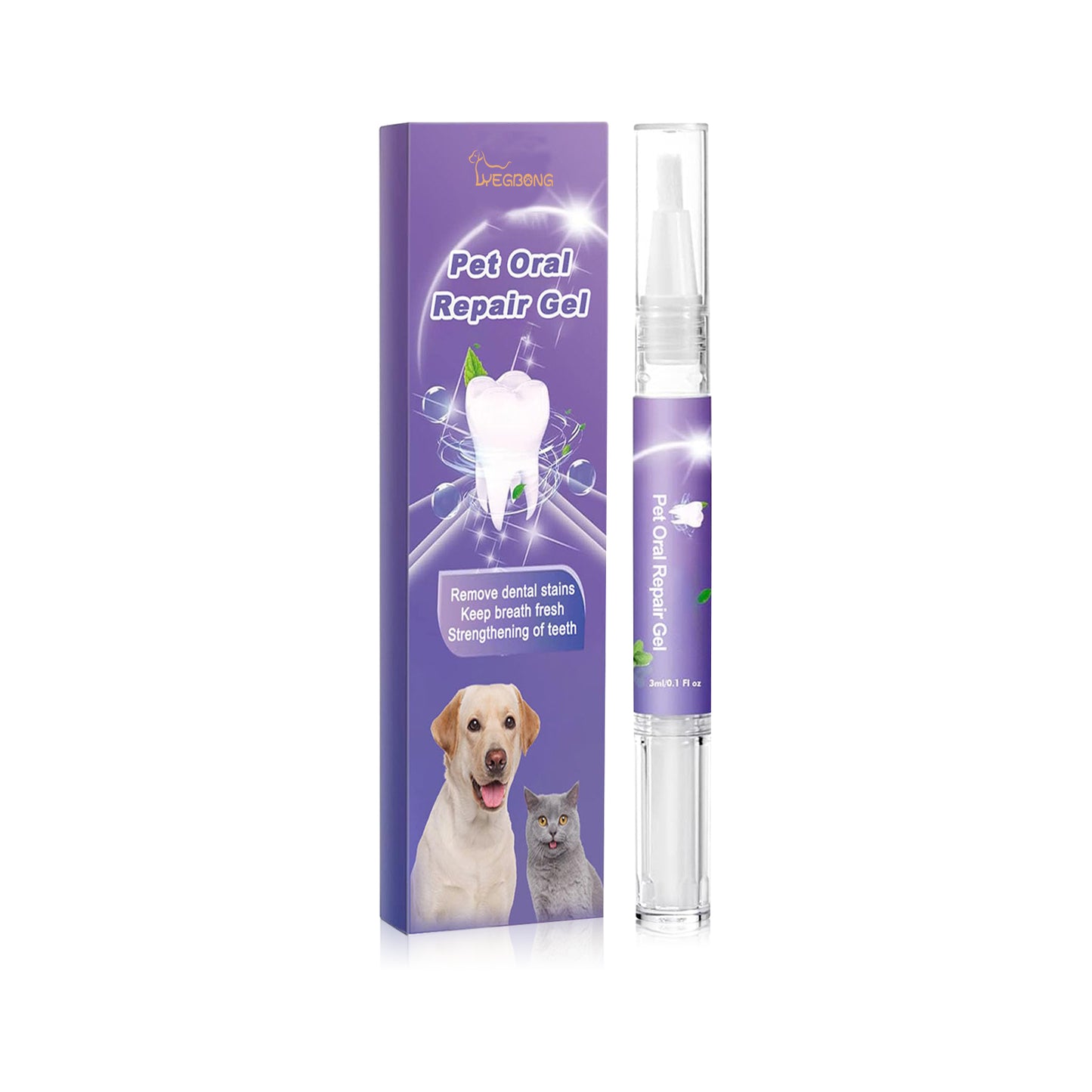 Pet Oral Repair Gel Care Cleaner - Waive Savy Pets