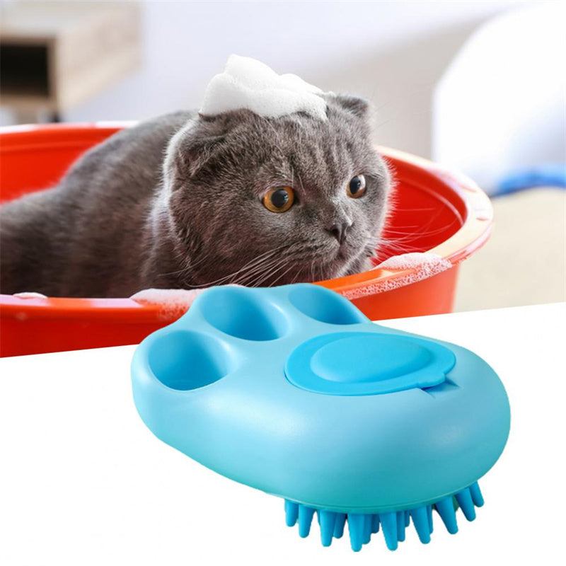 Durable Cat Paw Bath Brush - Waive Savy Pets