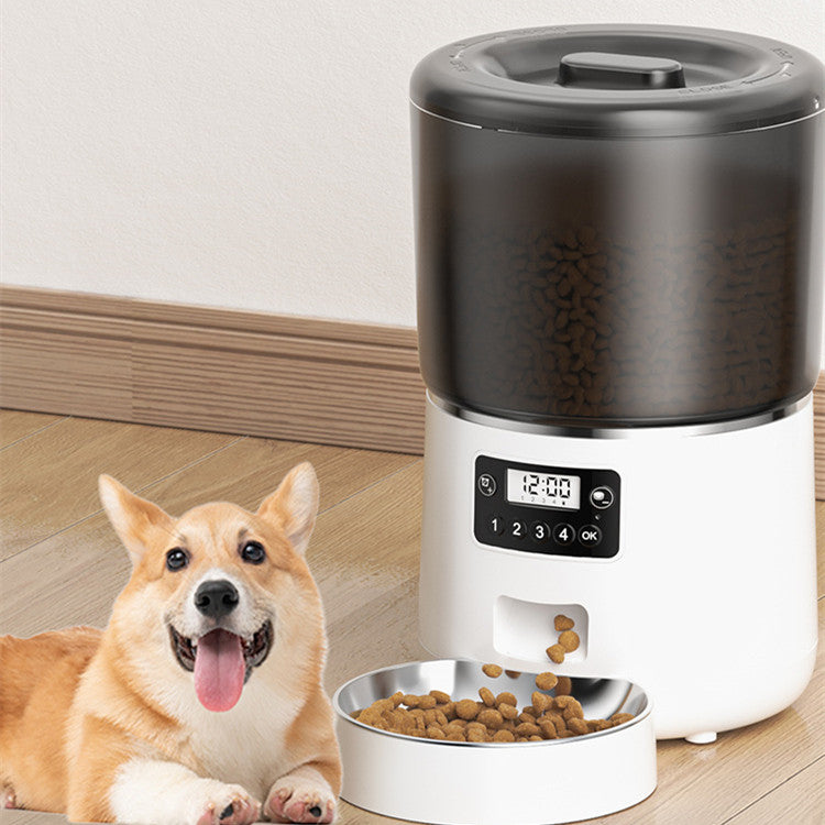 Pet Automatic Timing Quantitative Feeder - Waive Savy Pets