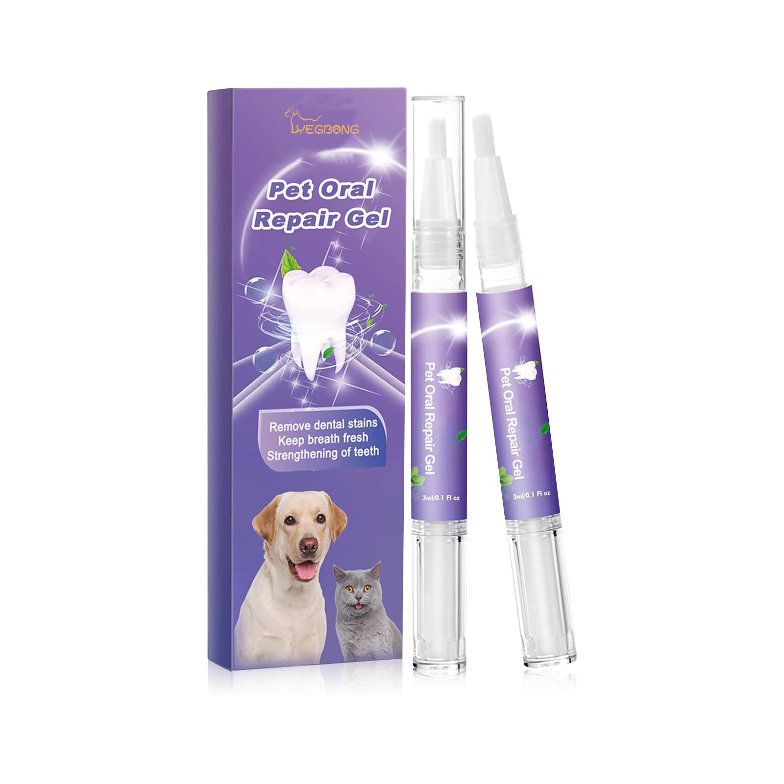 Pet Oral Repair Gel Care Cleaner - Waive Savy Pets