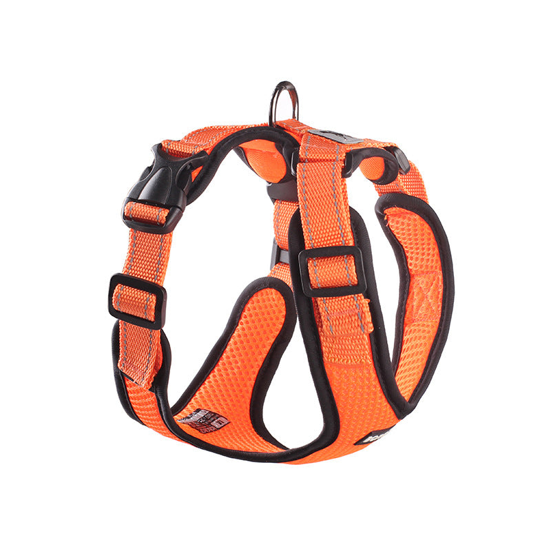 Pet Chest Mesh I-shaped Reflective Harness - Waive Savy Pets